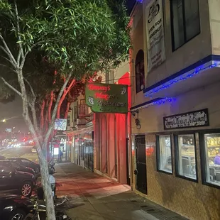 Outside of restaurant