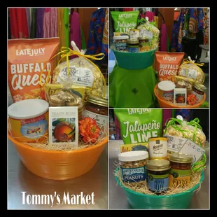 we offer gift baskets services for special occasions!
