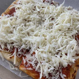 Lunch special with extra cheese!