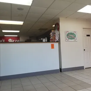 Counter. They do have some limited seating  inside and picnic tables outside