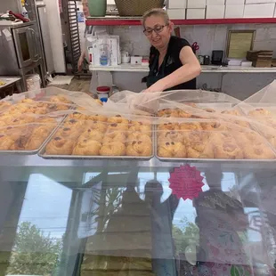Fresh danishes