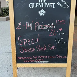 Weekend specials!