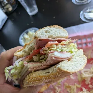 Italian Torpedo - flavorful meats and that bread is excellent