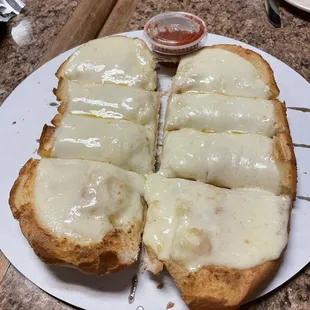 Cheese Garlic Bread with Cheese
