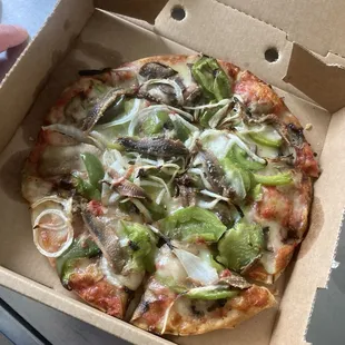 Mini veggie with anchovies