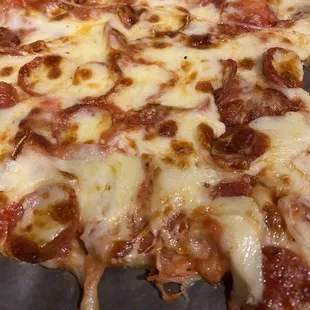 Pepperoni with extra cheese
