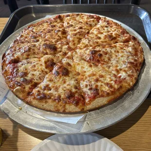 Large cheese pizza