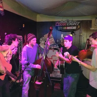 Thursday night bluegrass band