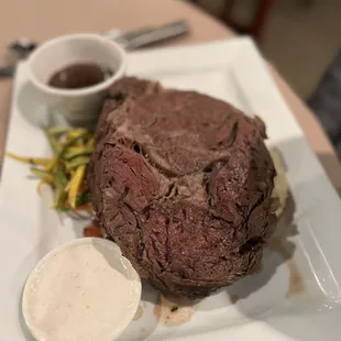 Prime Rib dinner (Fri&amp;Sat only)