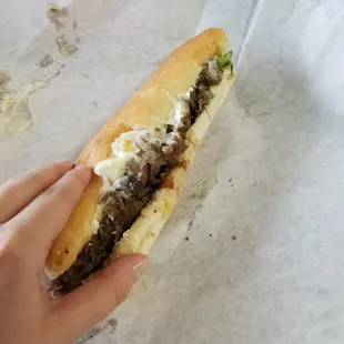 Philly steak.
