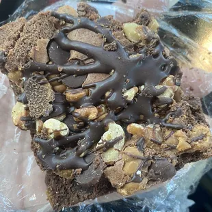 Rocky road brownie