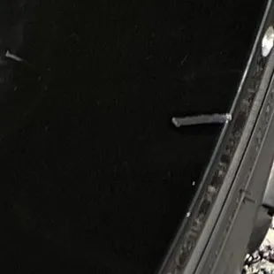 Scratch on my wheel lip