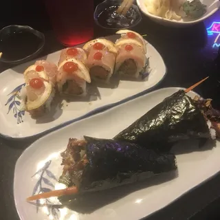 Salmon Skin Hand Roll