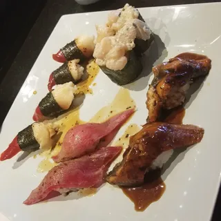 Cajun Seared Tuna sushi