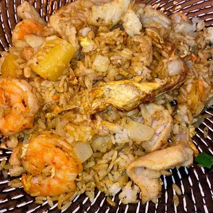 Pineapple fried rice