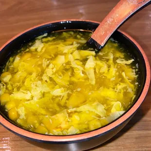 Corn and Egg Soup