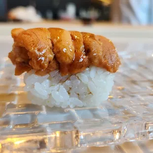 Uni Nigiri from Hokkaido (Omakase Course #14 - Nigiri Course #5)