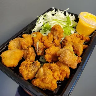 Chicken karaage.