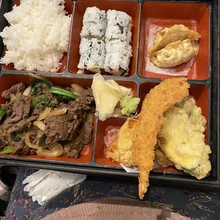 Bulgogi bento box