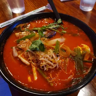 Spicy Seafood Ramen