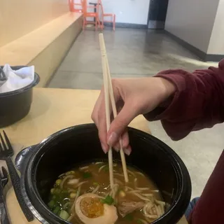 Shoyu Ginger Chicken Ramen