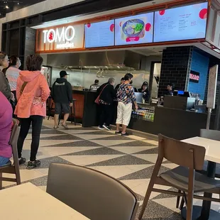 customers waiting for their order