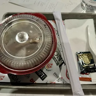 Tomo Ramen upon pickup