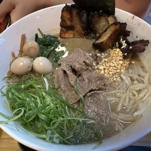 Gyu (beef) ramen - rich flavor and quality meat