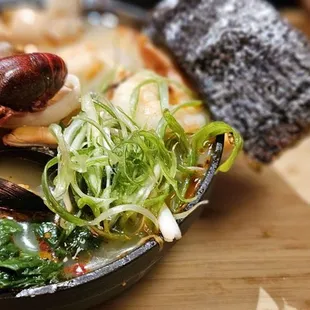 Spicy Seafood Ramen $18