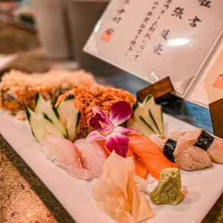 Smoked Salmon Nigiri Sushi