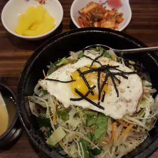 Galbi Dolsot Bibimbap Lunch