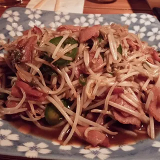 Bacon and Bean Sprouts