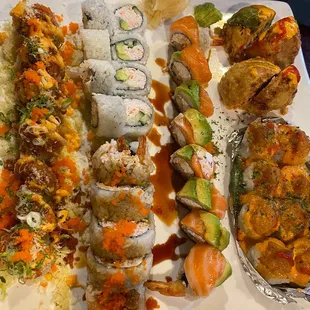 sashimi, sushi, food, sushi and sashimi