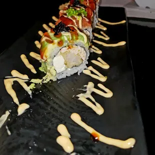 Inside the Better Together Sushi Roll.