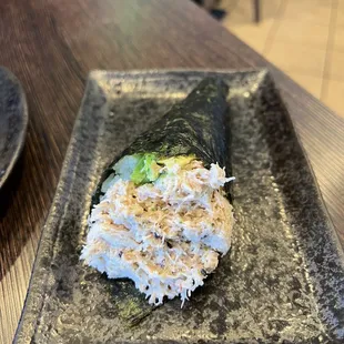 Blue Crab Hand Roll