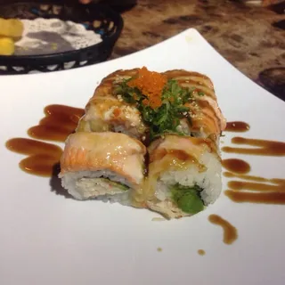 Baked Salmon Roll