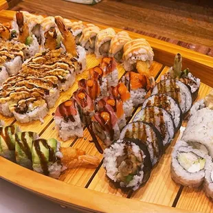 sushi and sashimi, sashimi, food, sushi