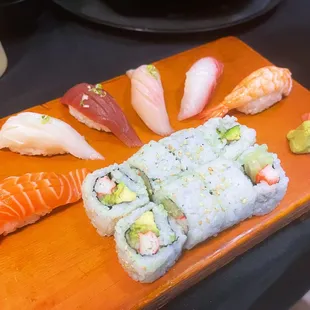 sashimi, sushi and sashimi, food, sushi