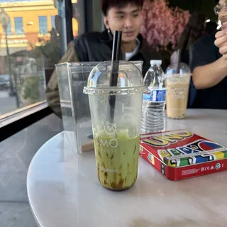 Brown Sugar Matcha Latte