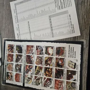 Great selection of many things to order