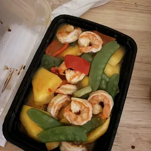 Mango shrimp