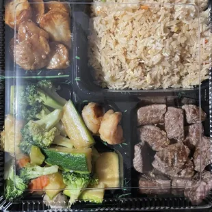 Steak and Scallop Hibachi