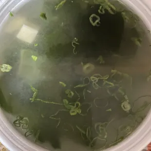 1. Miso Soup