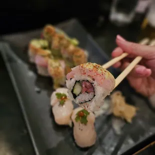 sashimi, food, sushi, sushi and sashimi