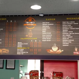 Their Delicious Menu