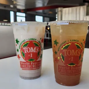 Horchata and tamarindo
