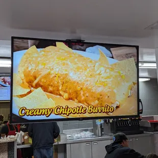 burritos and wraps, interior