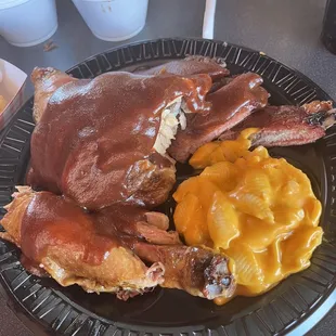 Ribs and chicken combo