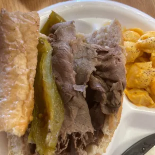 Italian Beef with sweet peppers