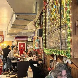 Love the stained glass windows